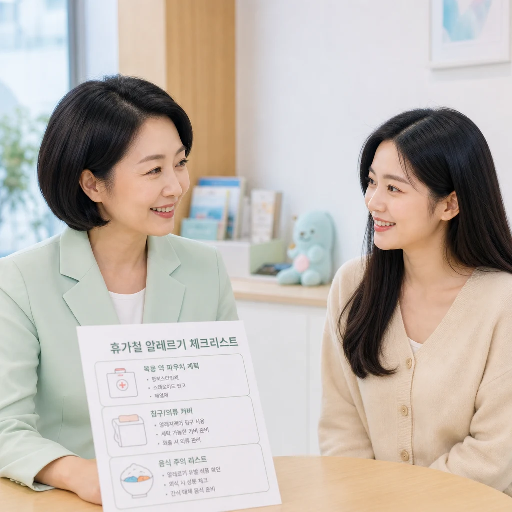 추석 연휴 동안 장안동에서 아이 알레르기를 예방할 방법이 있나요? 1