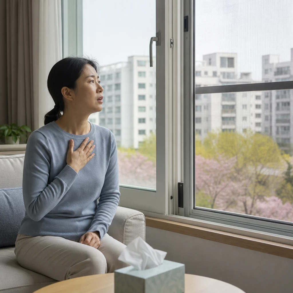 장안동 환절기 알레르기 이미지 1