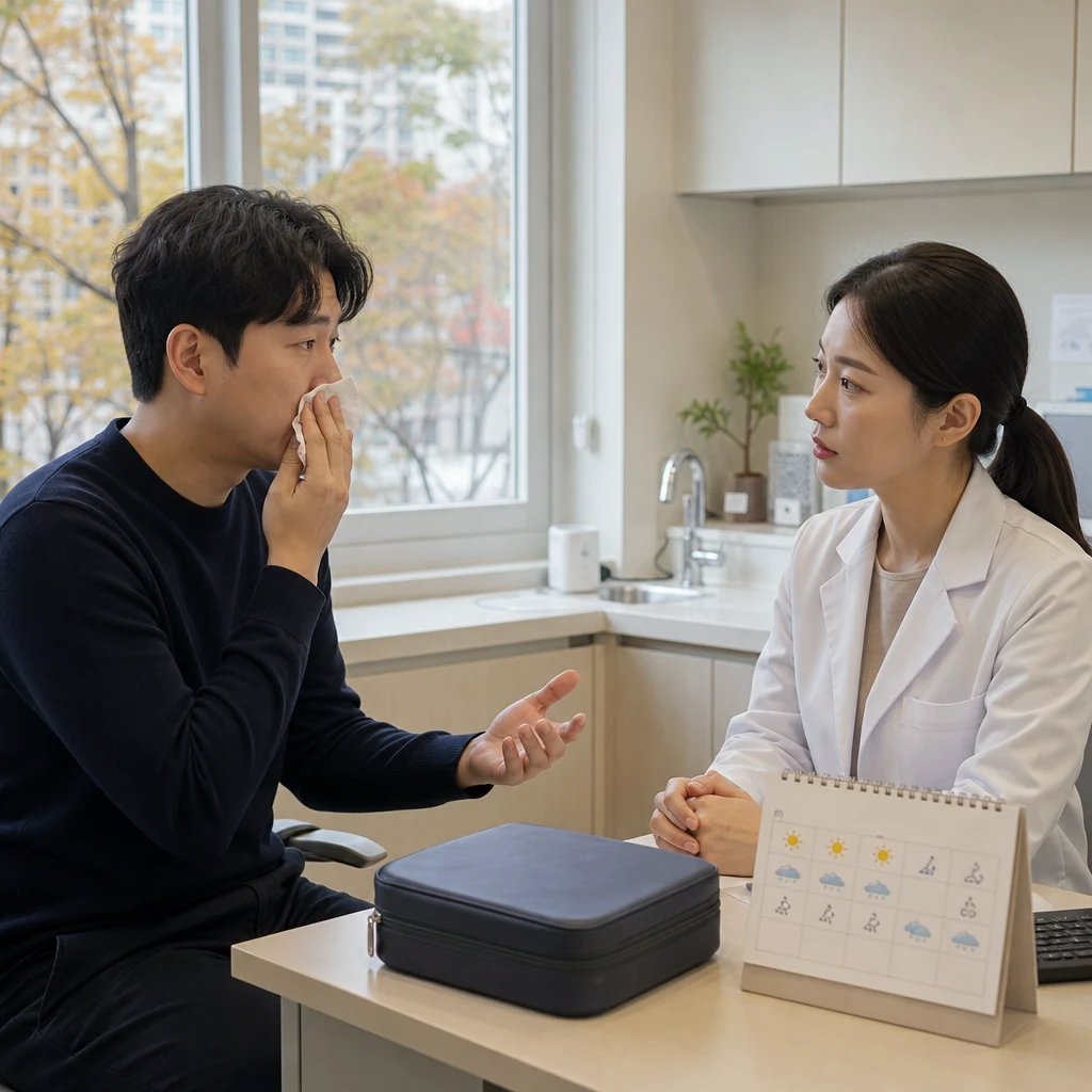 장안동 환절기 알레르기 이미지 1